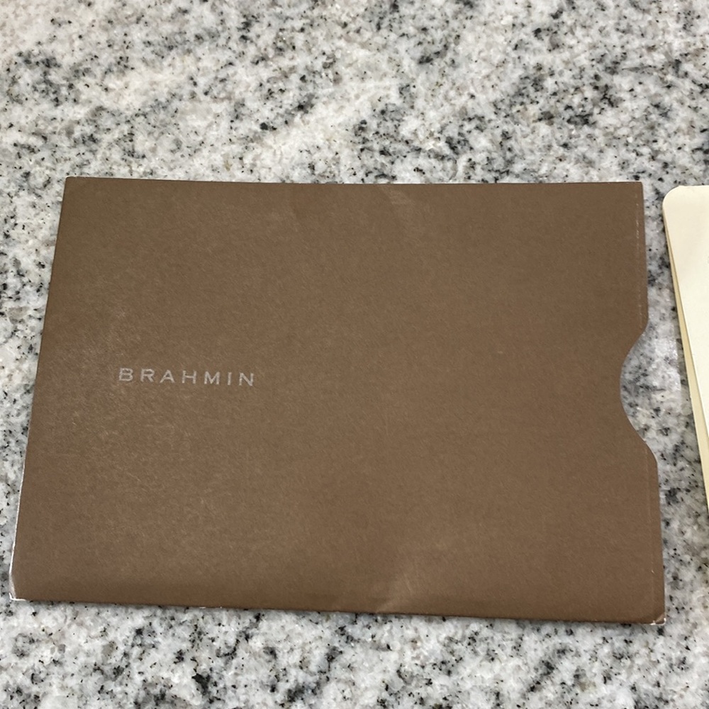 Brahmin Naomi Sand Melbourne Crossbody Satchel Bag! - Picture 4 of 16